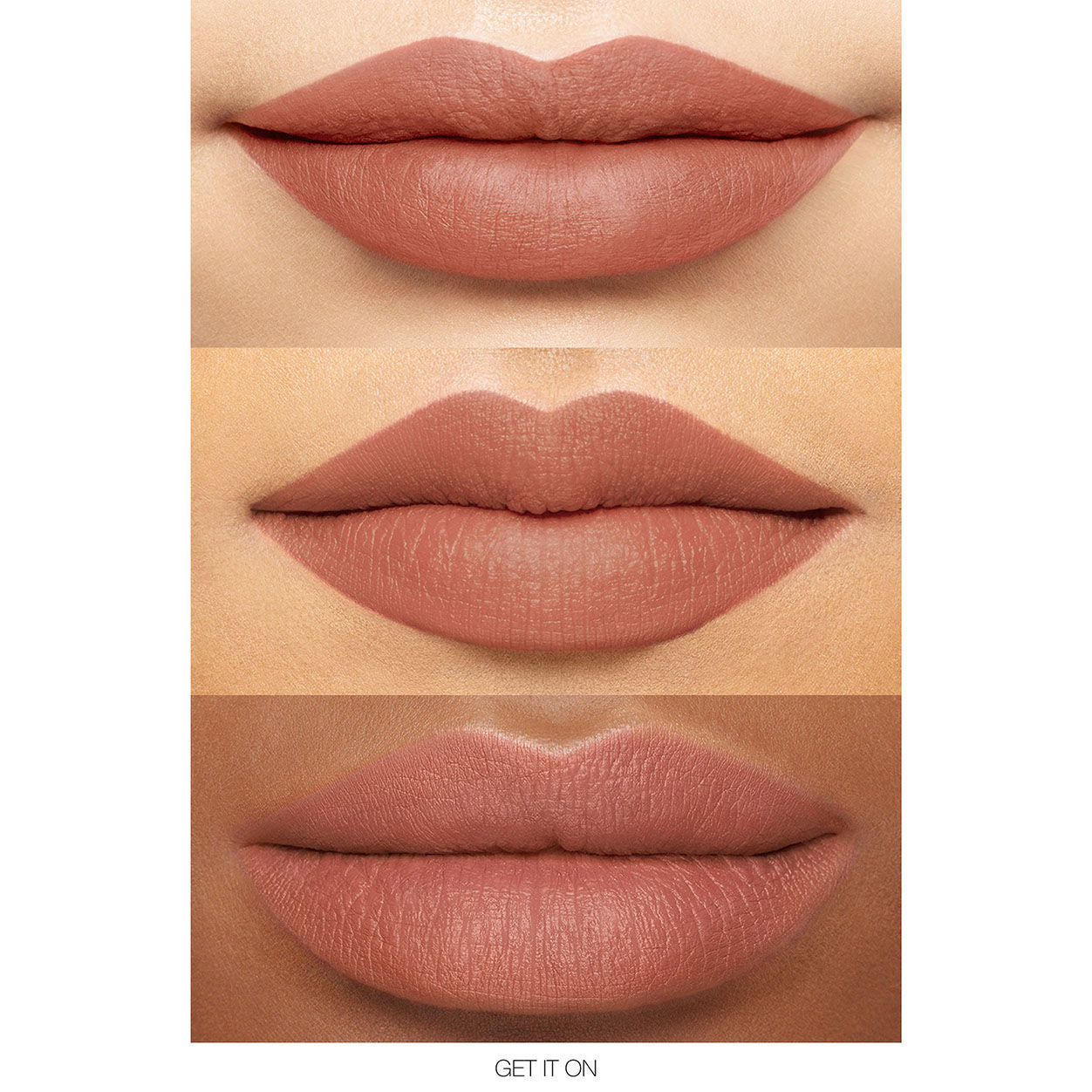 Model image of Nars Powermatte Lip Pigment variant: Get It On (Tan Rose)