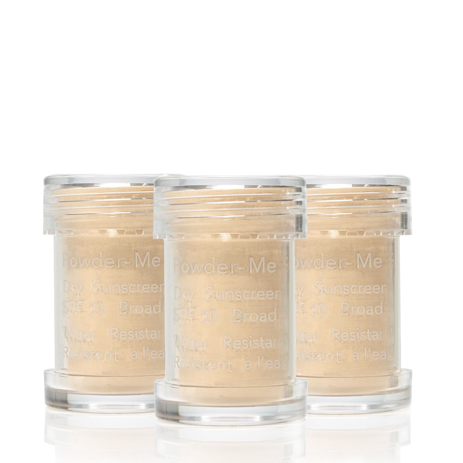 Image of an open Jane Iredale Powder-Me Dry Sunscreen SPF 30 variant: Golden