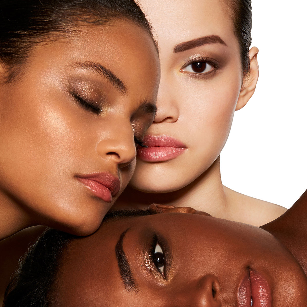 Model image of Tom Ford Eye Color Quad Eyeshadow variant: Golden Mink