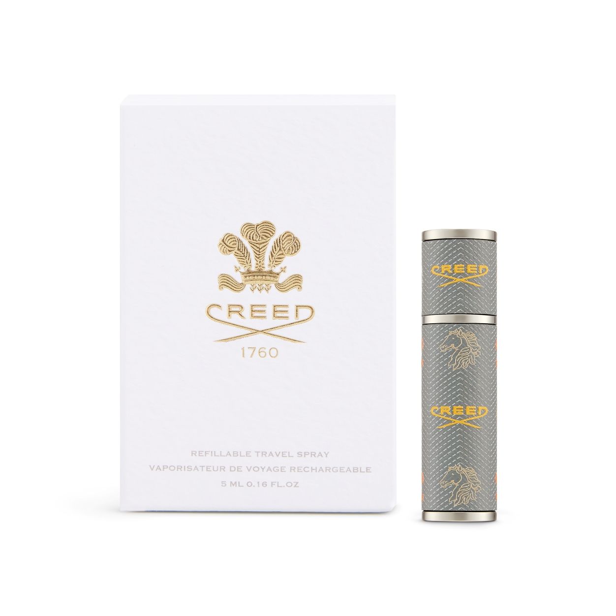 Image of the Creed Refillable Travel Perfume Atomizer variant: Grey box