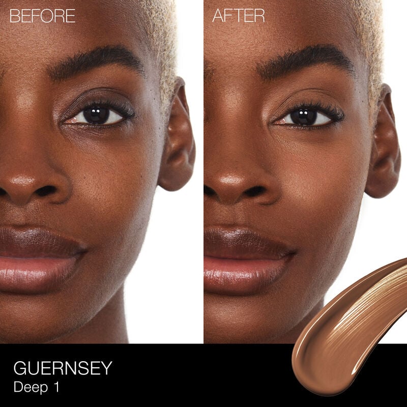 Before and after results of using variant: Guernsey D1