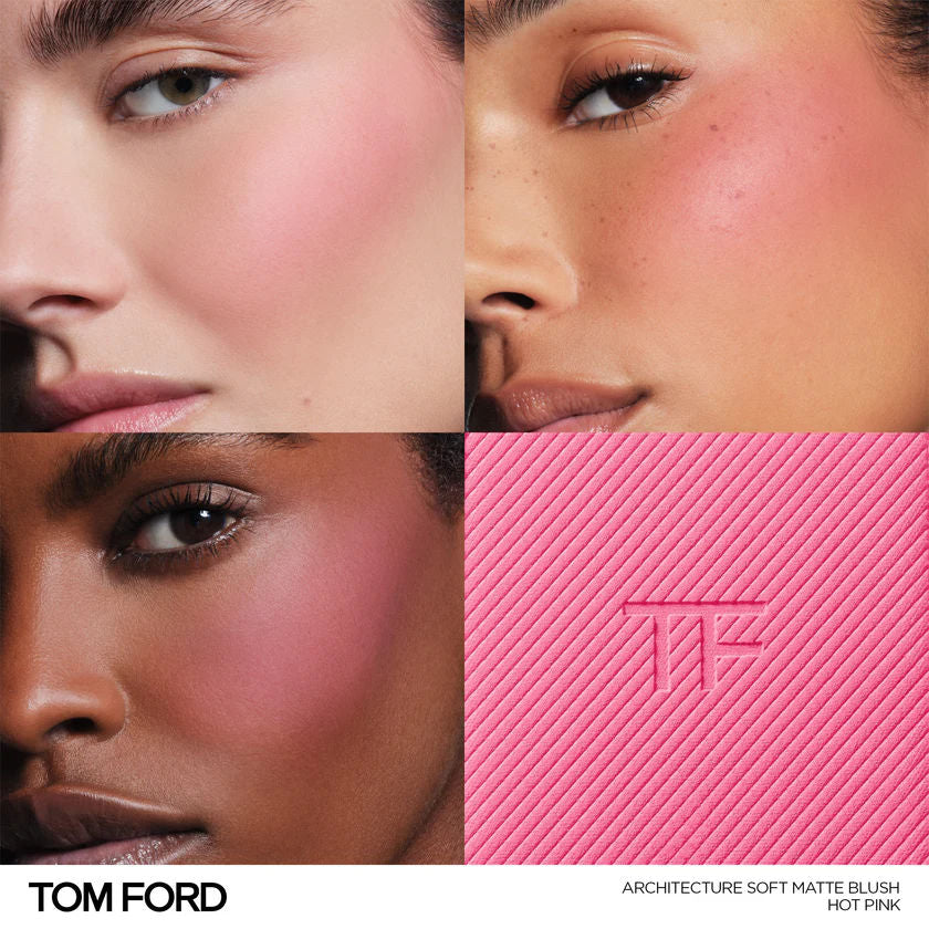 Model image of Tom Ford Architecture Soft Matte Blush variant: Hot Pink