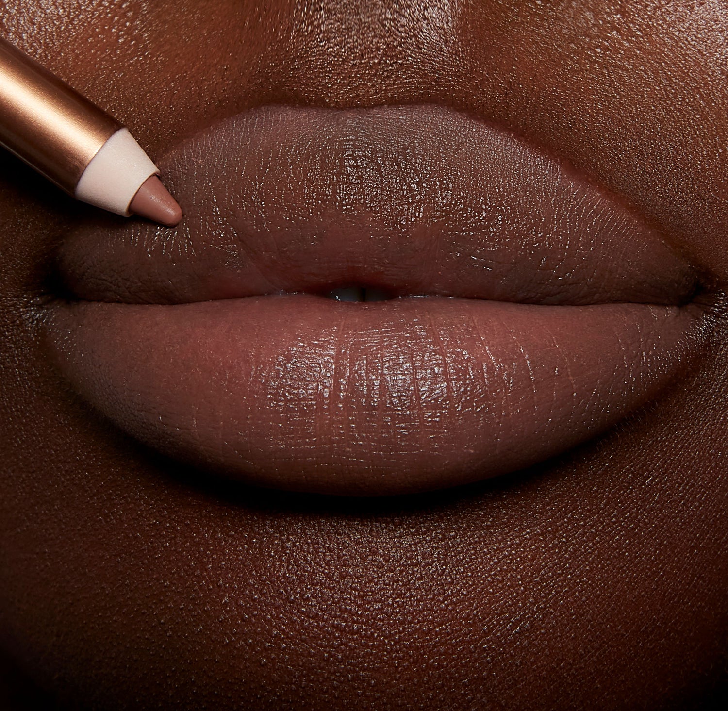 Model image of Charlotte Tilbury Lip Cheat variant: Iconic Nude