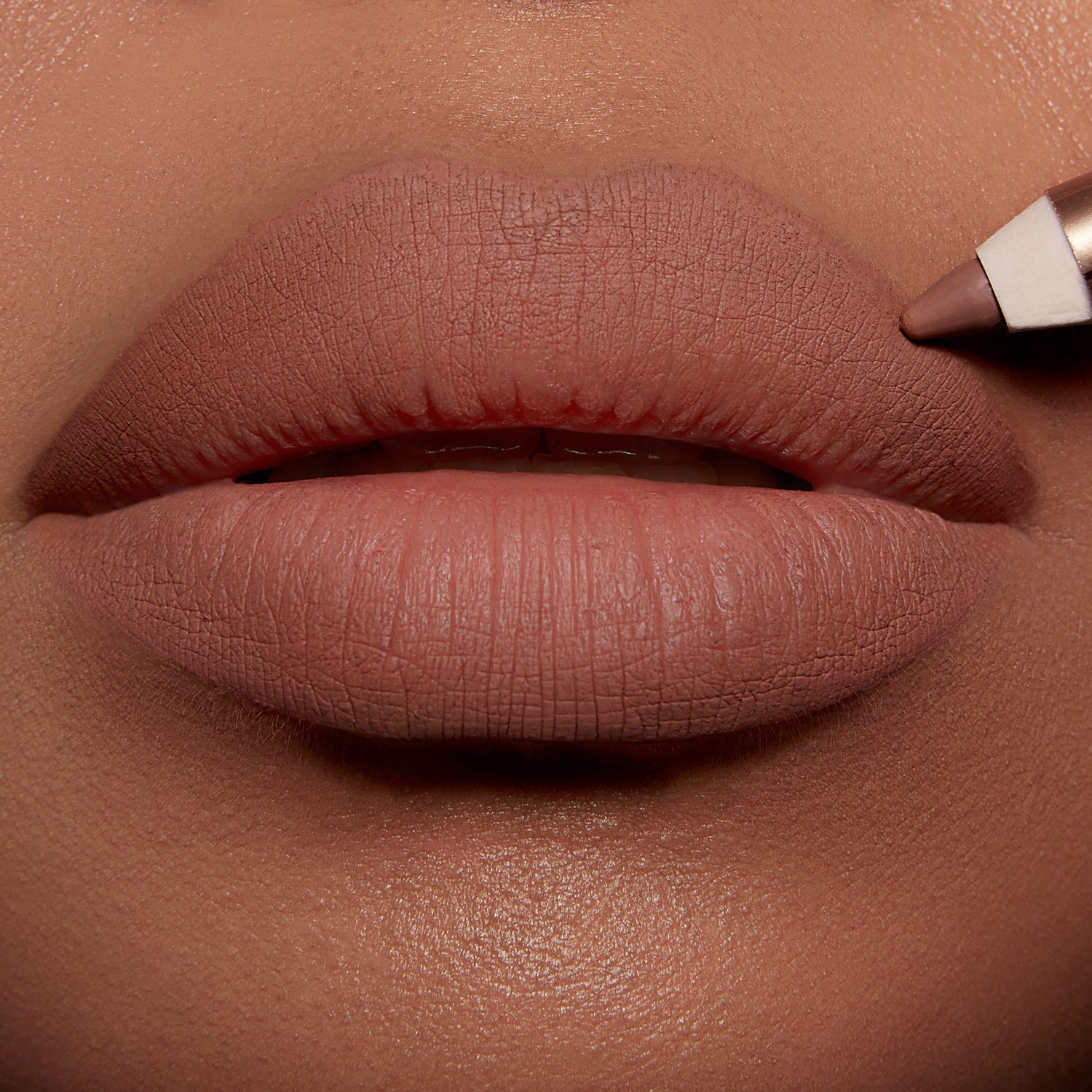 Model image of Charlotte Tilbury Lip Cheat variant: Iconic Nude