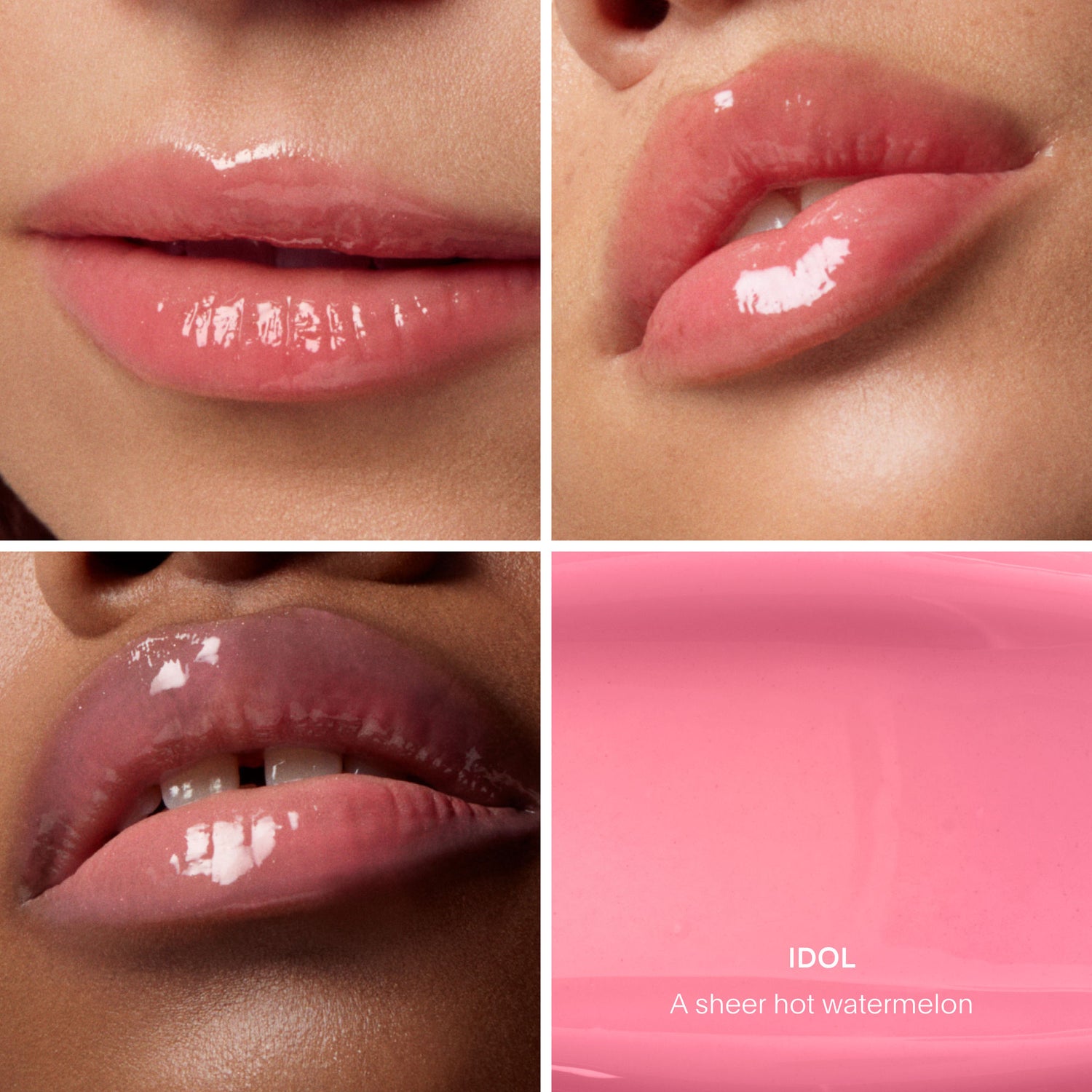 Model image of U Beauty The Plasma Lip Compound Tinted variant: Idol