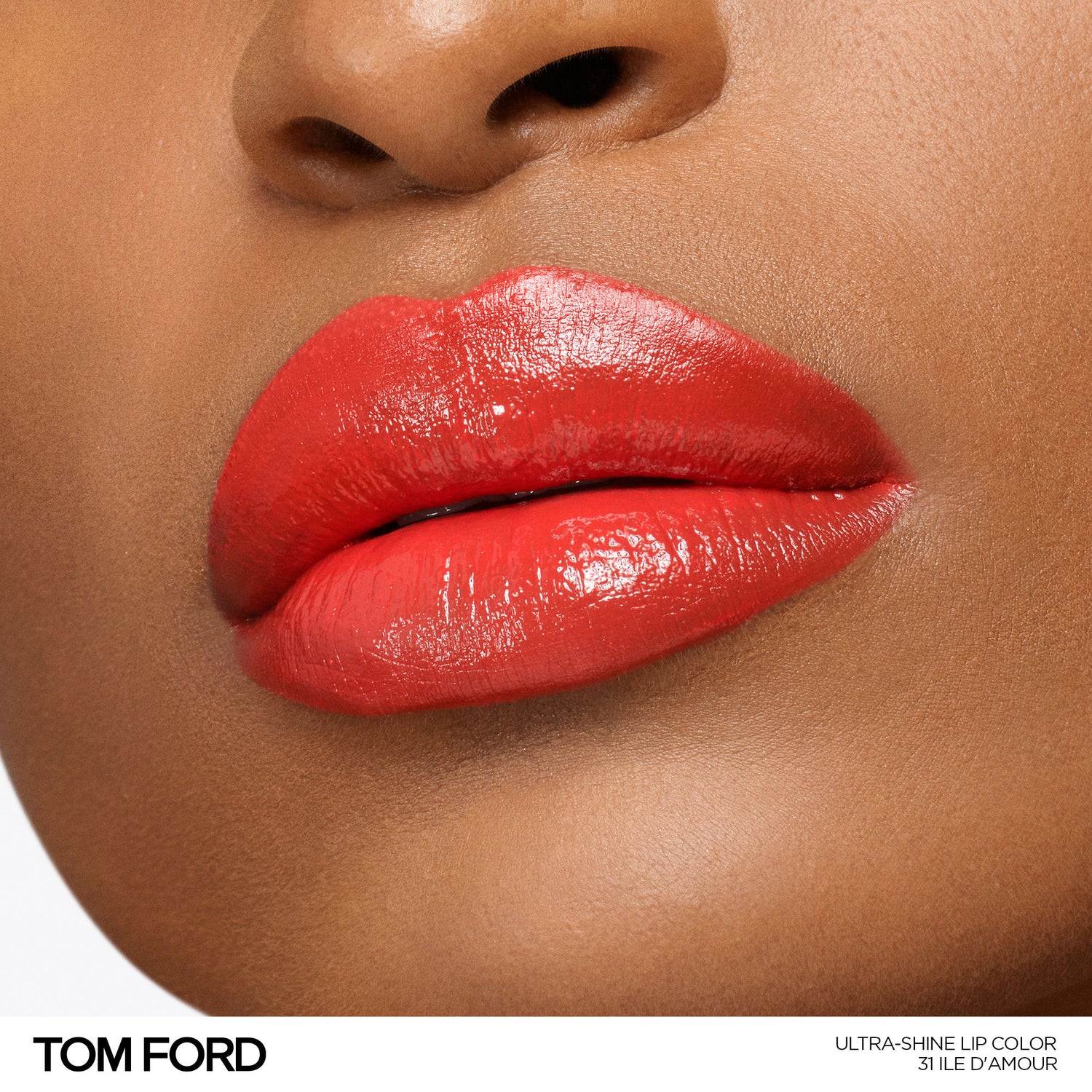 Model image of Tom Ford Ultra-Shine Lip Color (Limited Edition) variant: Île D'Amour