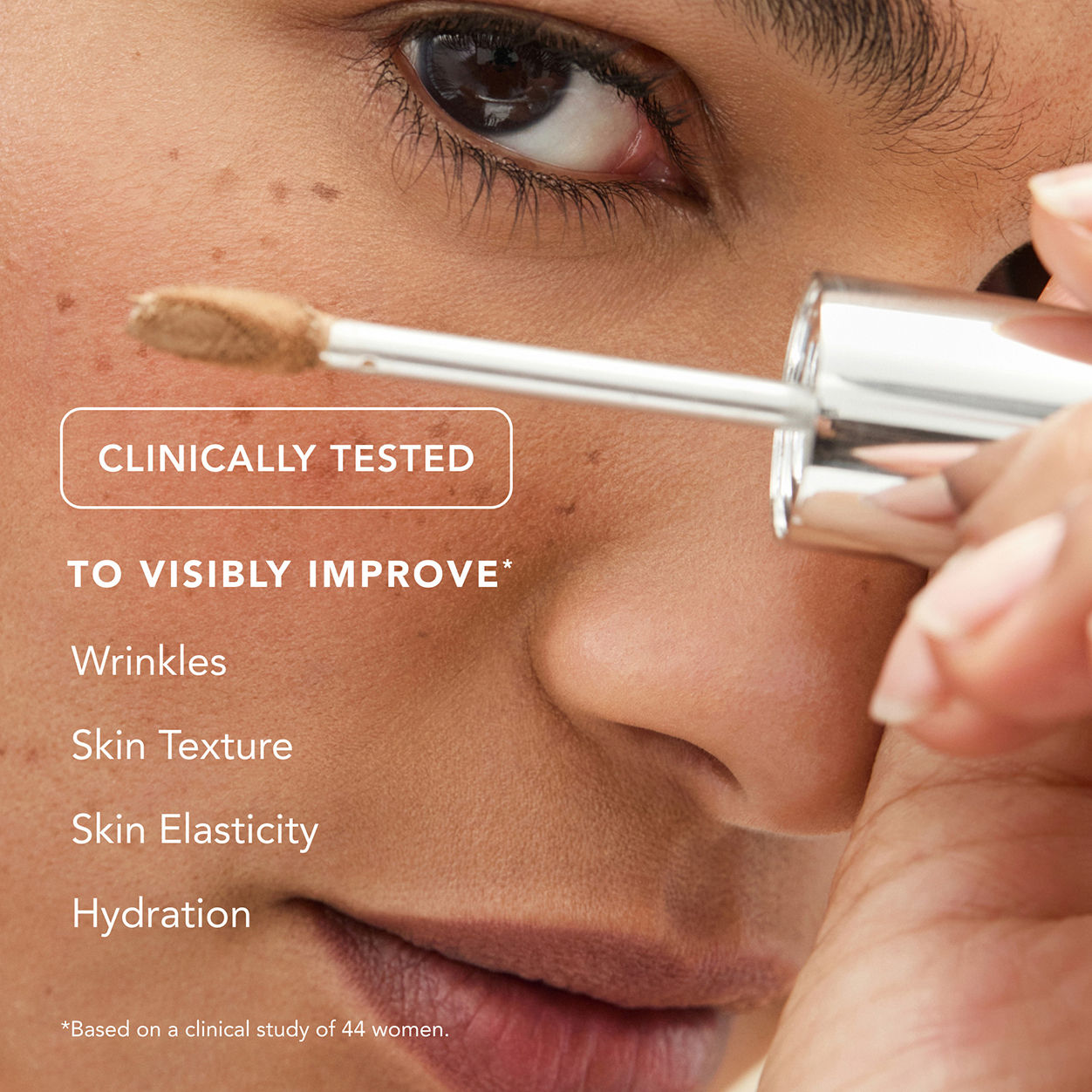 Image of an open Bio Lifting Hydrating Brightening Concealer with Smoothing Peptides variant: Ivory
