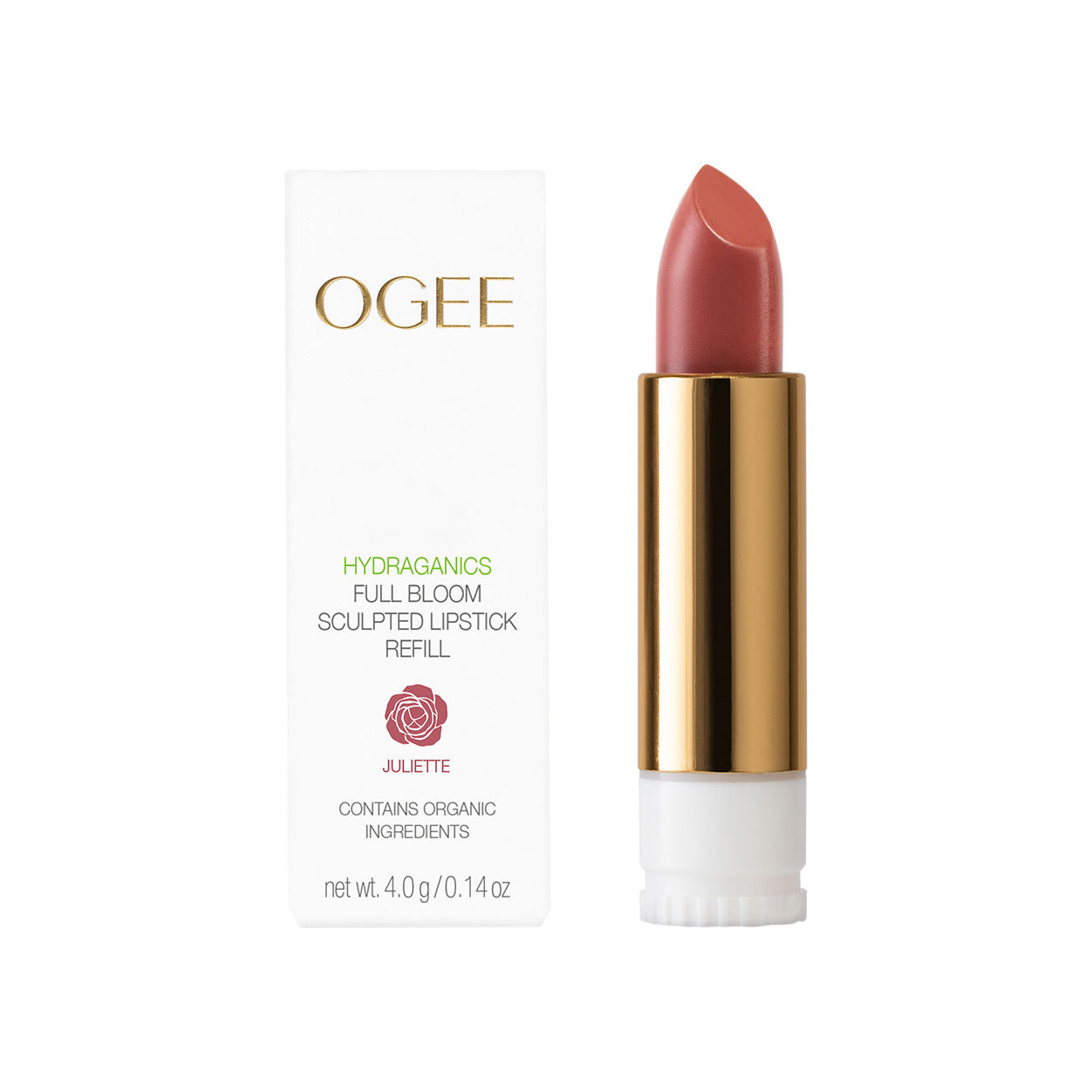 Ogee Full Bloom Sculpted Lipstick Refill variant: Juliette main image