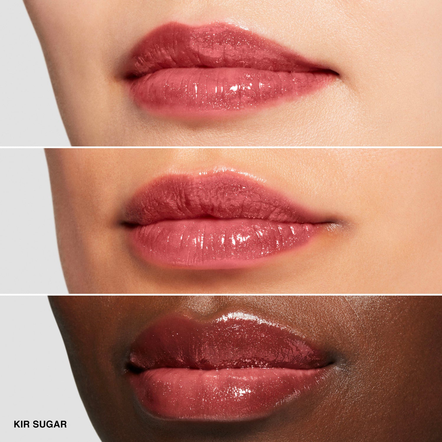 Model image of Bobbi Brown Crushed Oil-Infused Gloss Shimmer variant: Kir Sugar