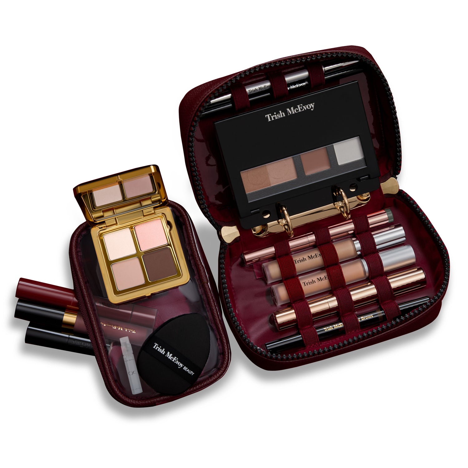 Image of an open Trish McEvoy Bluemercury Exclusive Holiday Planner Collection (Limited Edition) variant: L/M