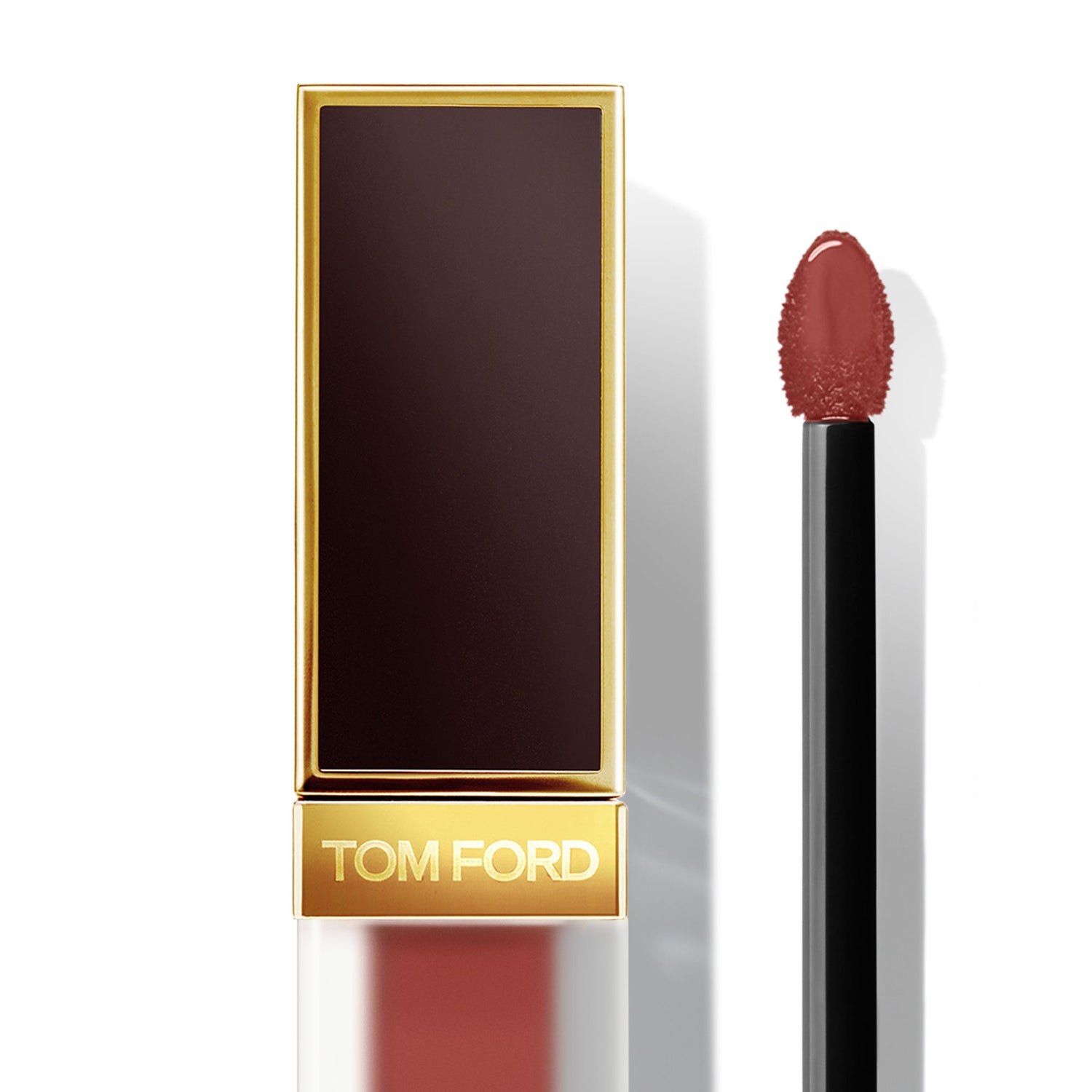 Image of an open Tom Ford Liquid Lip Luxe Matte variant: Lark