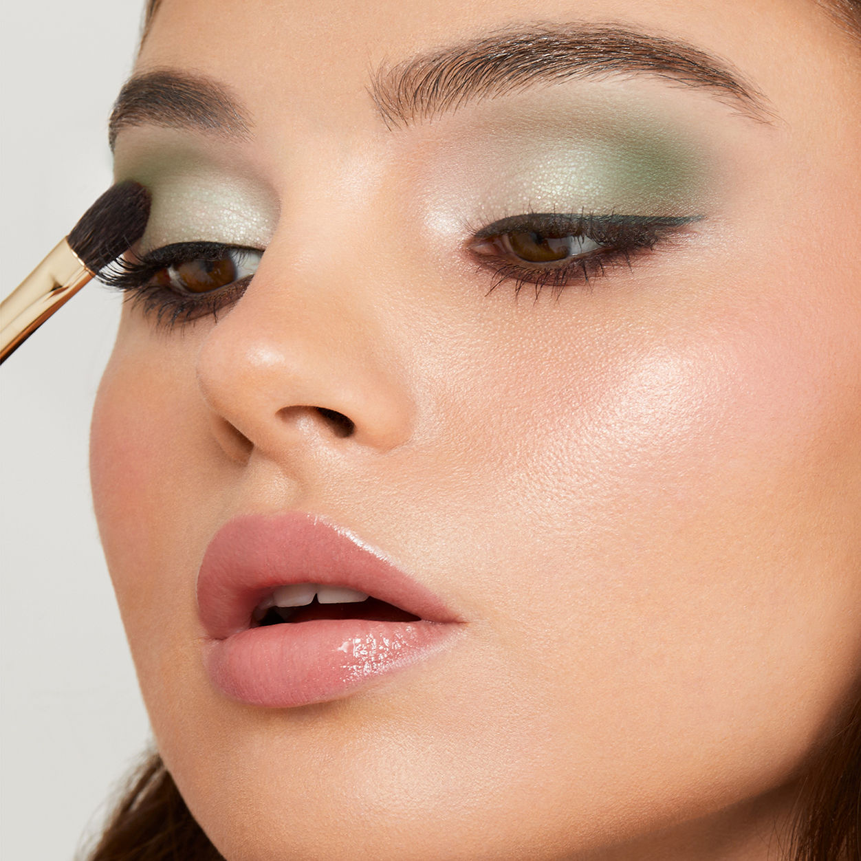 Model image of Trish McEvoy Classic Eye Shadow Refill variant: Lucky