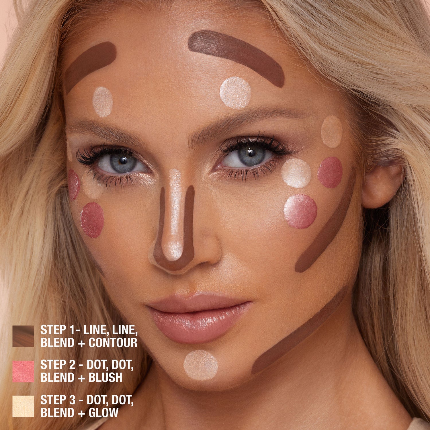 Model image of Charlotte Tilbury Hollywood Contour Wand variant: Medium