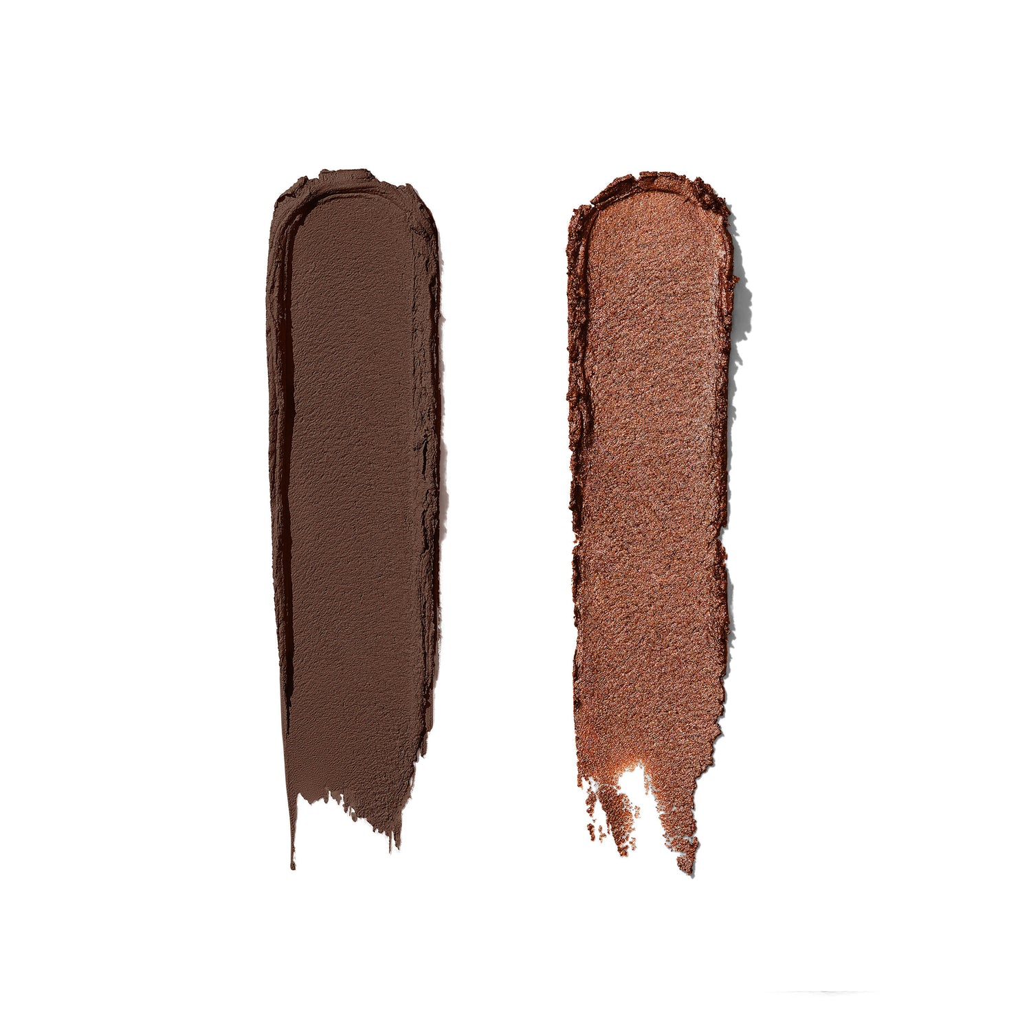 Swatch image of Bobbi Brown Dual-Ended Long-Wear Waterproof Cream Eyeshadow Stick variant: Milk Chocolate / Midnight Brown
