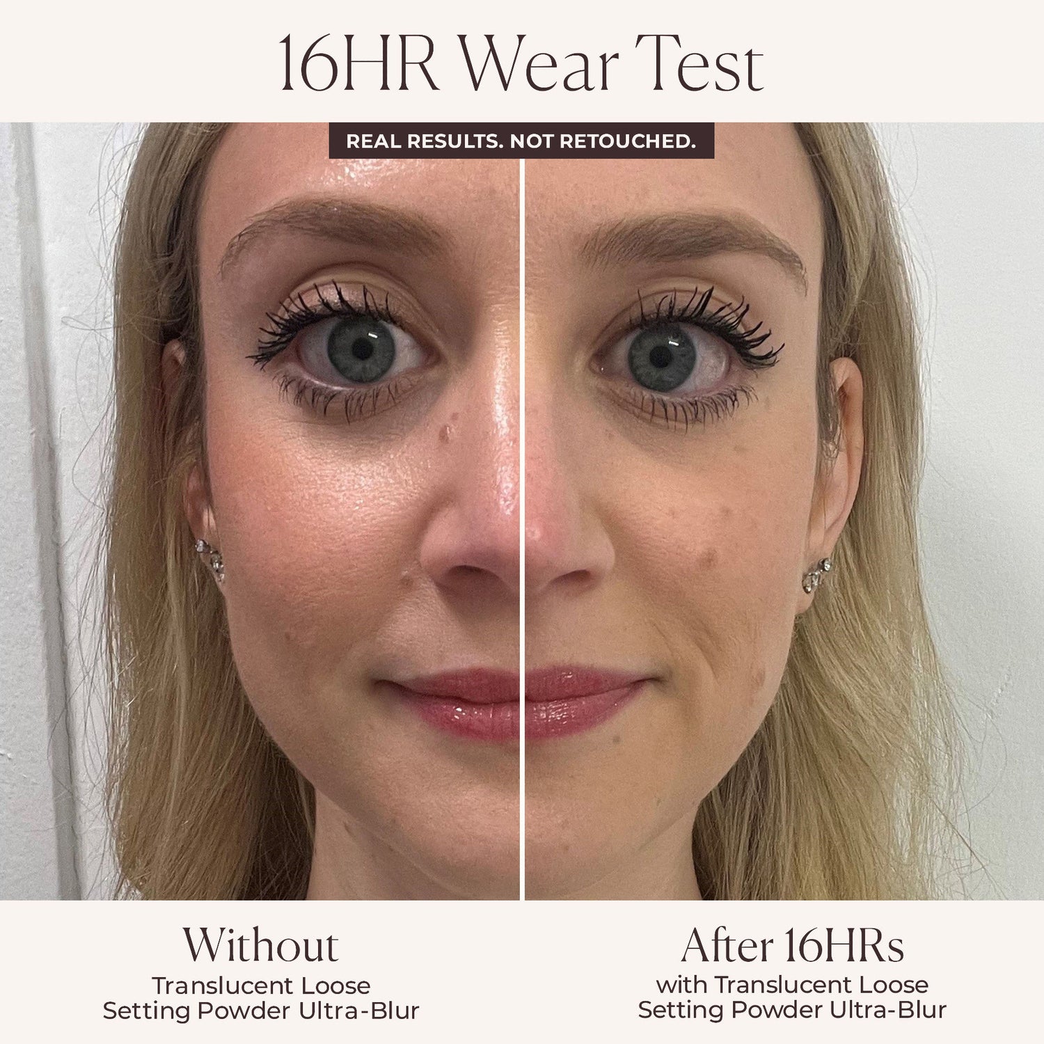 Before and after results of using variant: Mint