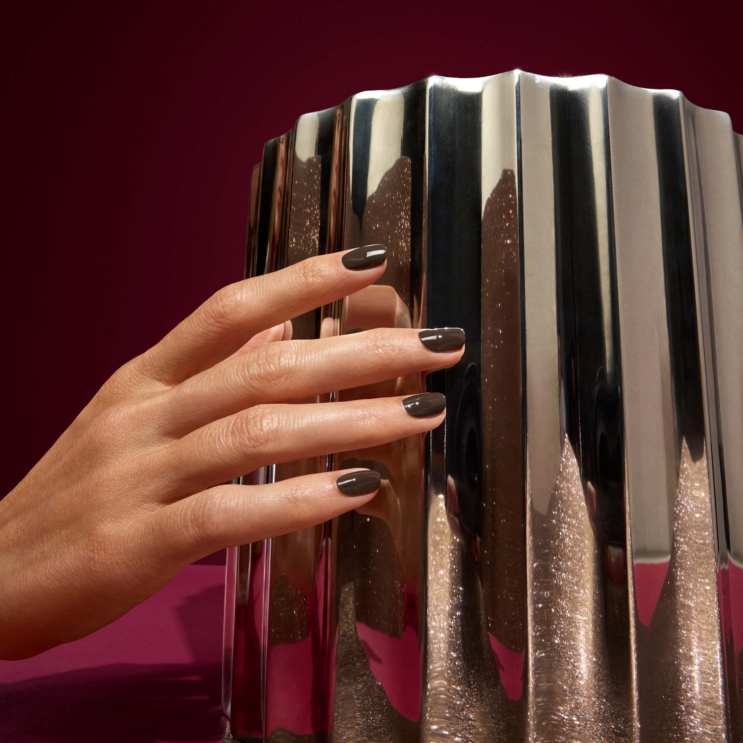 Model image of Manucurist Green Flash LED Gel Polish variant: Mocha