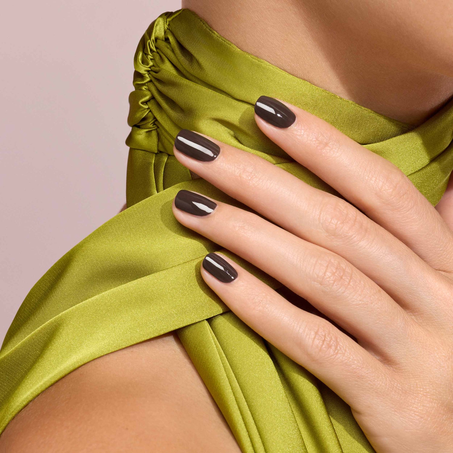 Model image of Manucurist Green Flash LED Gel Polish variant: Mocha