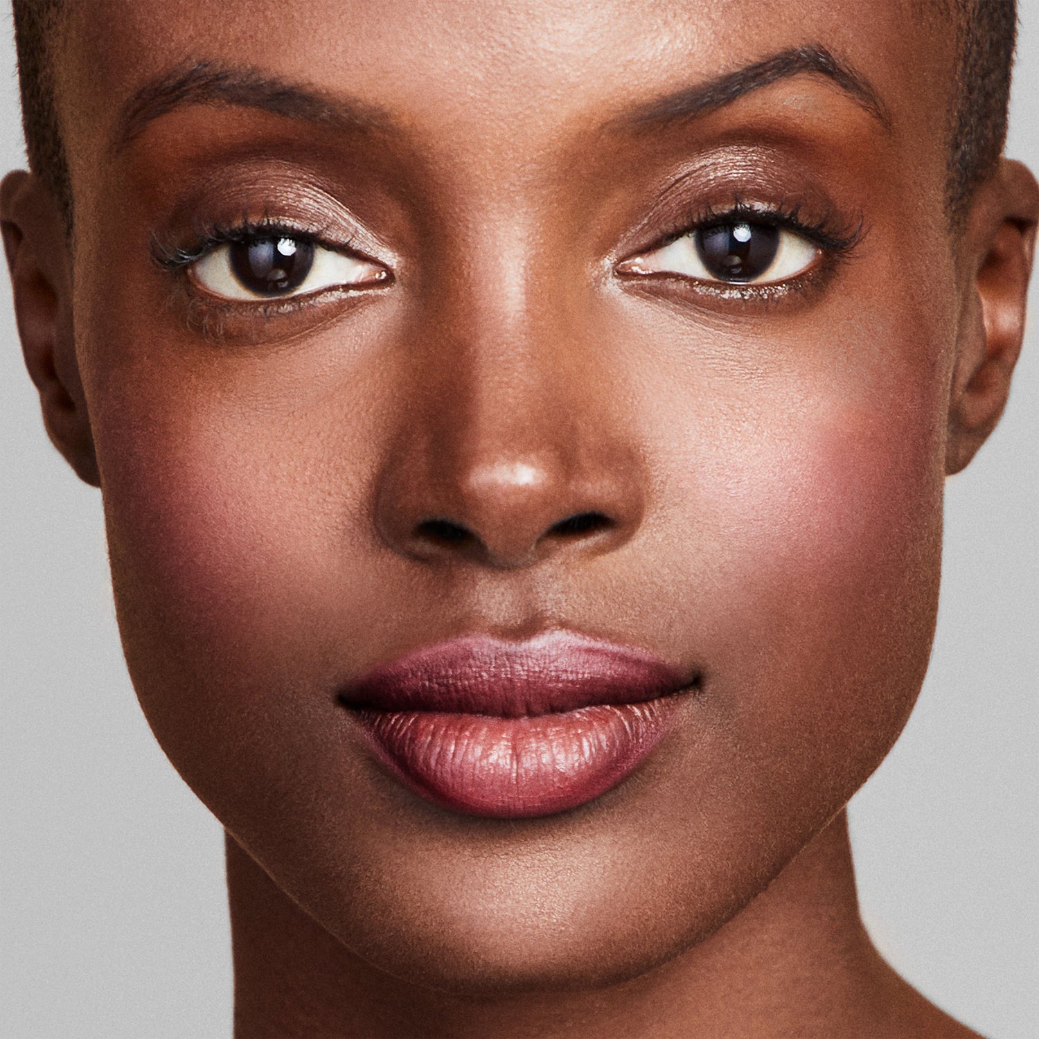 Model image of Trish McEvoy Sheer Lip Color variant: Mulberry (Sheer)