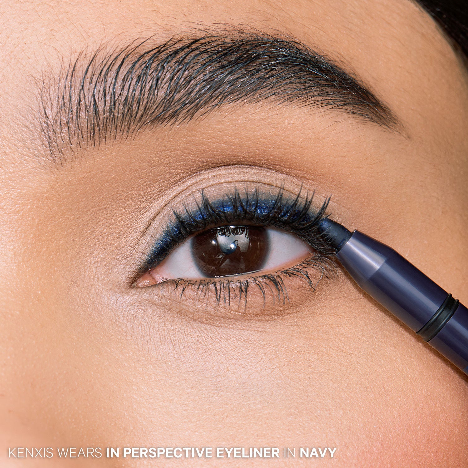 Model image of Kevyn Aucoin In Perspective Eyeliner Pencil variant: Navy