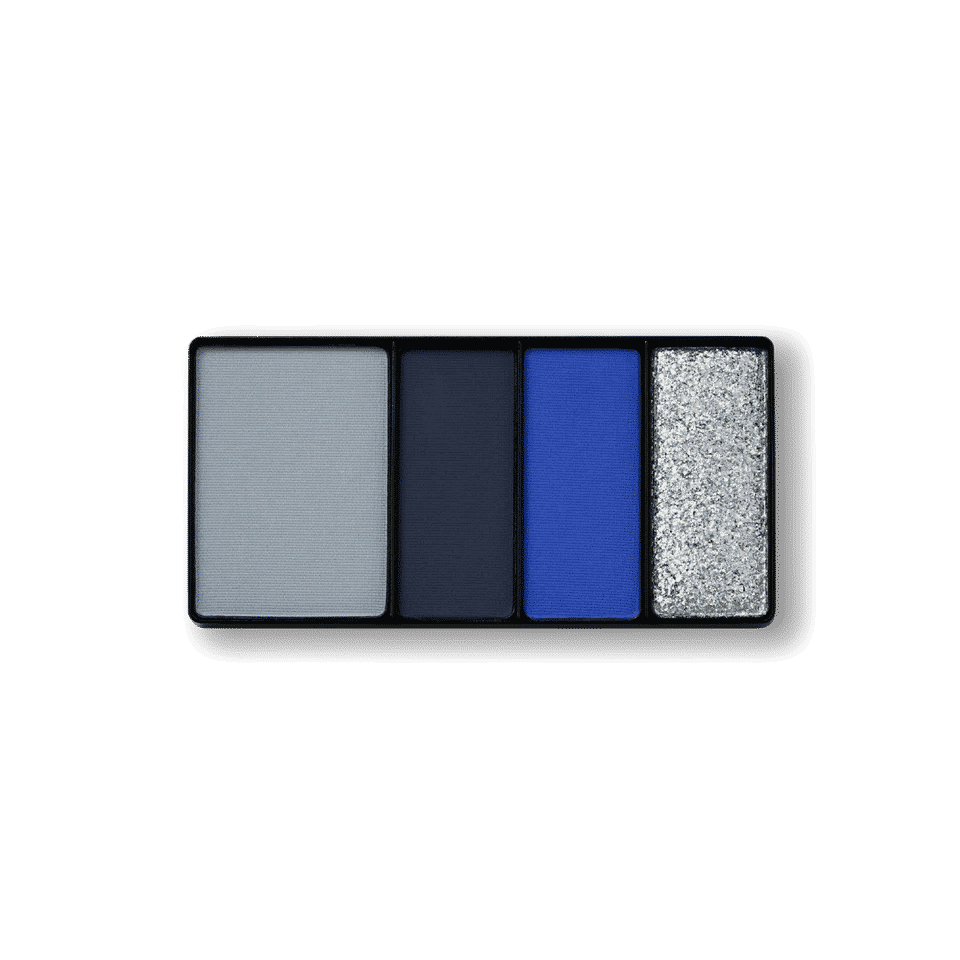 Image of an open Victoria Beckham Beauty Eye Wardrobe variant: Navy Noir