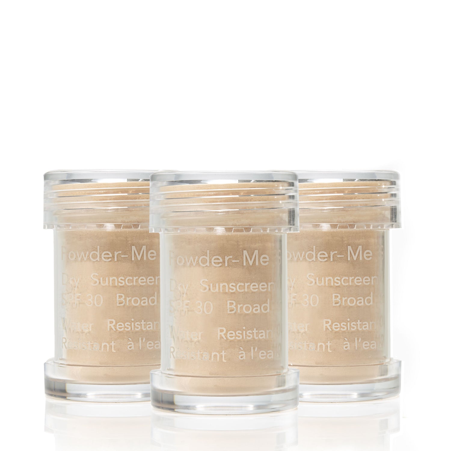 Image of an open Jane Iredale Powder-Me Dry Sunscreen SPF 30 variant: Nude