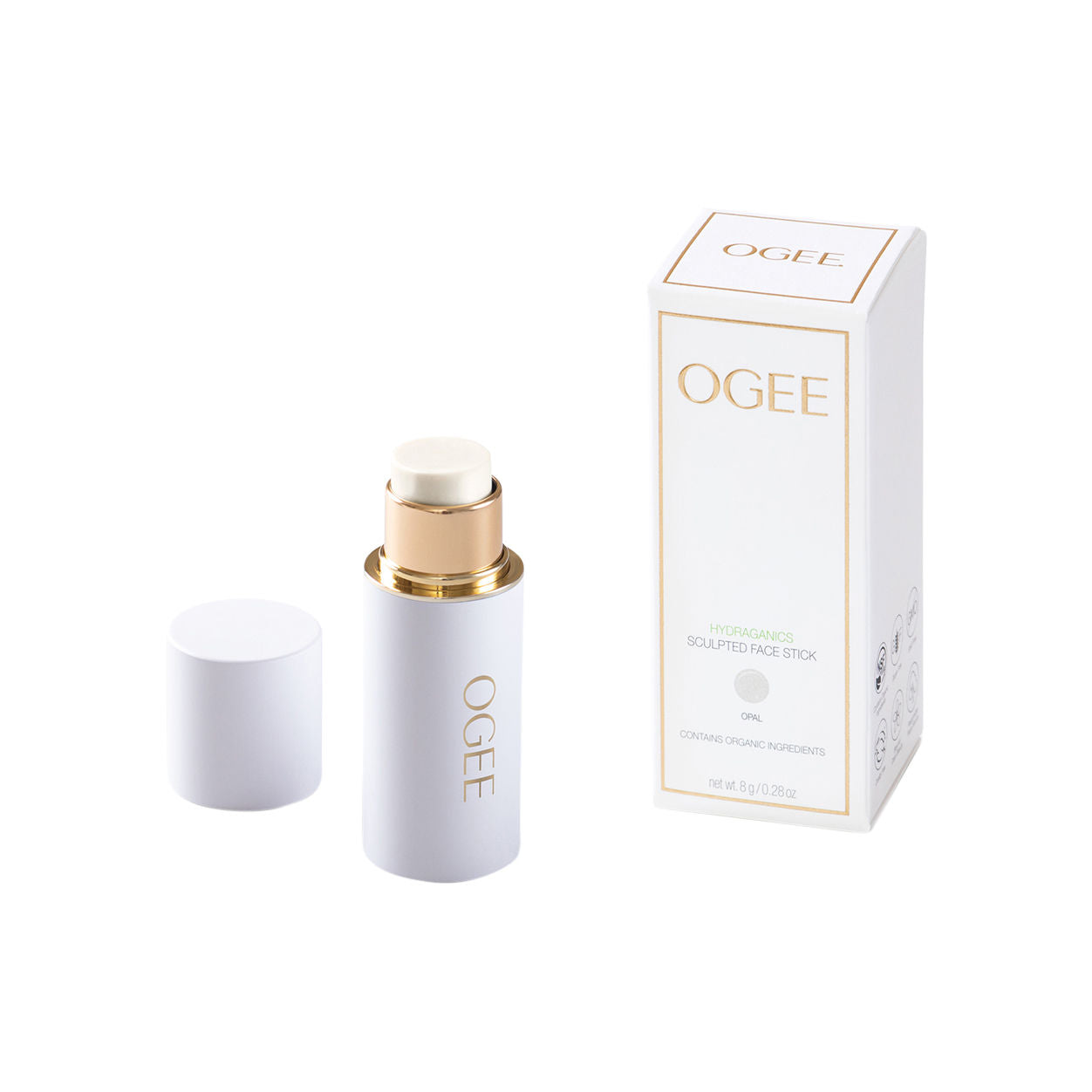 Image of the Ogee Sculpted Face Stick variant: Opal box