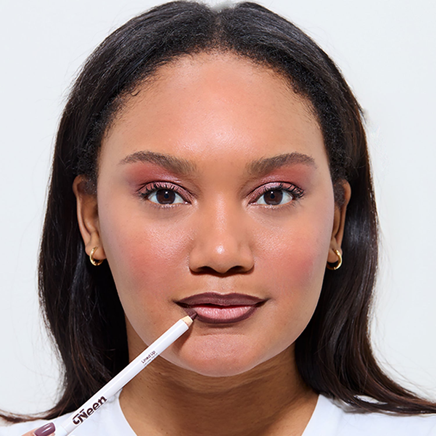 Model image of Neen Lined Up Lip Liner variant: Orchard