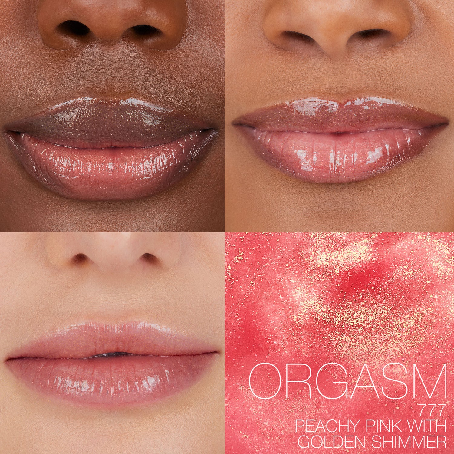 Model image of Nars Afterglow Lip Oil variant: Orgasm