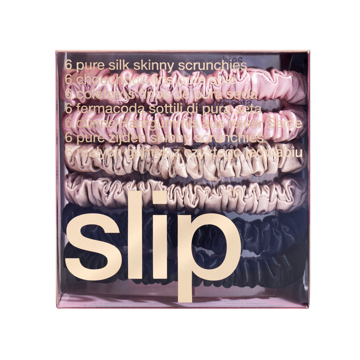 Image of the Slip Pure Silk Skinny Scrunchies variant: Original Mix box