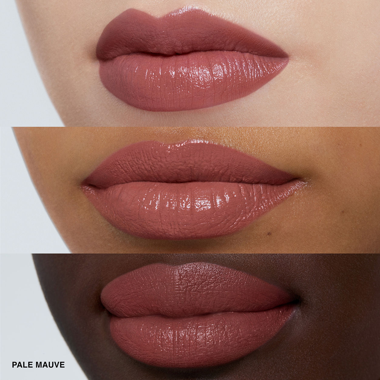 Model image of Bobbi Brown Luxe Lipstick variant: Pale Mauve