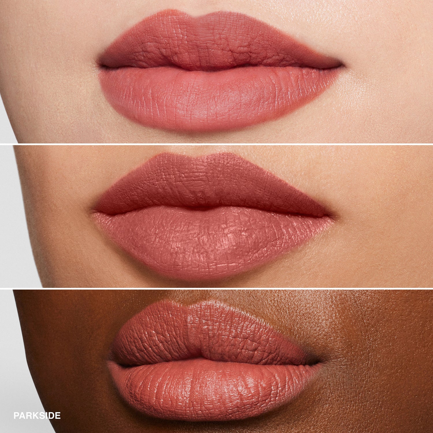 Model image of Bobbi Brown Luxe Matte Lipstick variant: Park Side