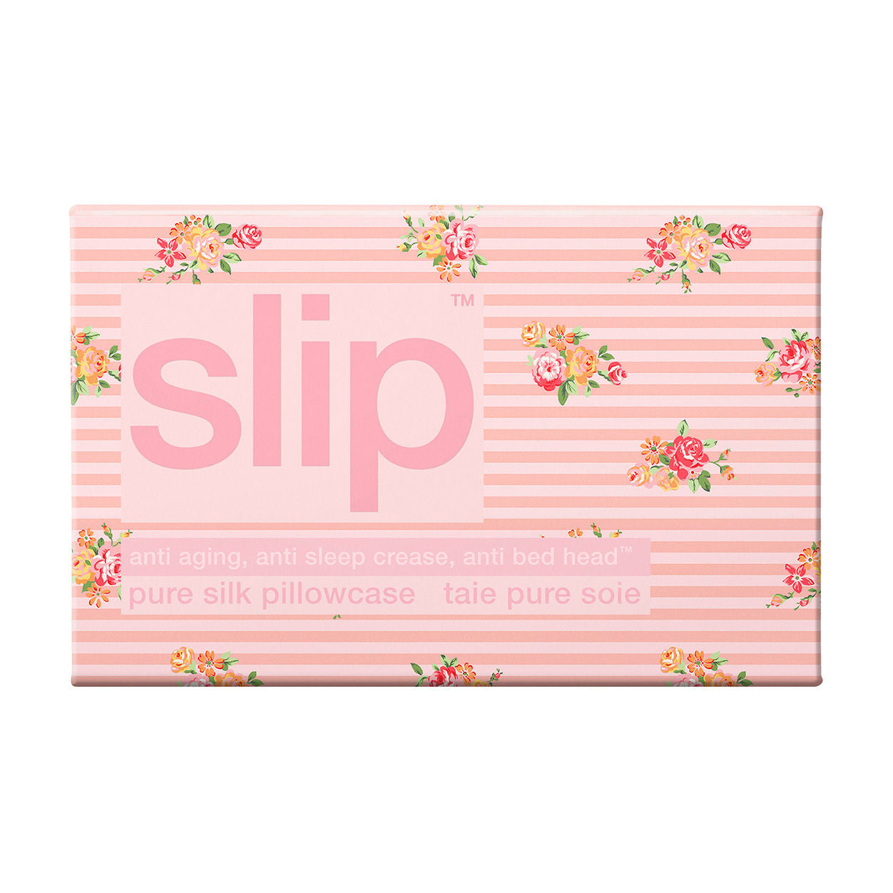 Image of the Slip Pure Silk Queen Pillowcase variant: Petal box