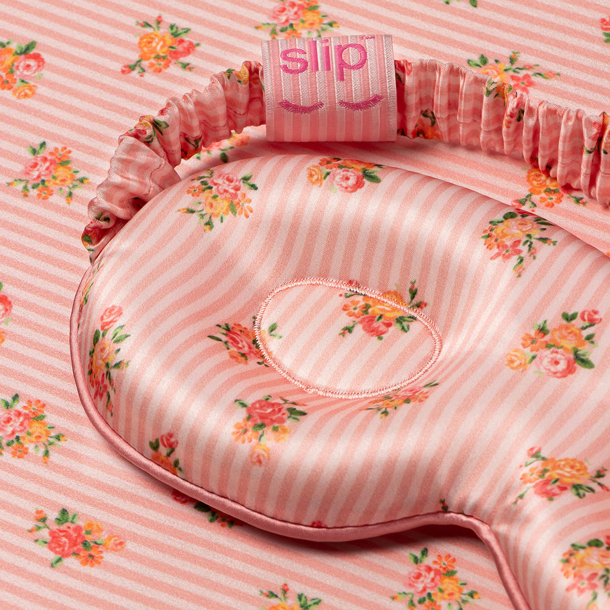 Image of an open Slip Contour Sleep Mask variant: Petal