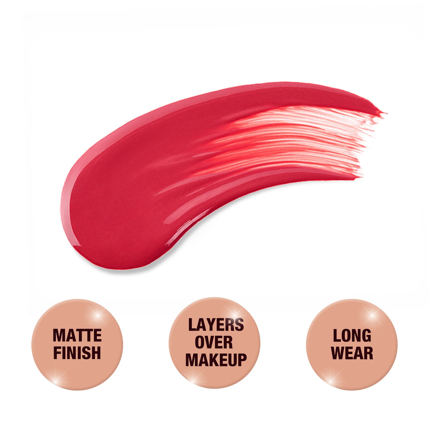 Swatch image of Charlotte Tilbury Matte Beauty Blush Wand variant: Pillow Talk Dream Pop