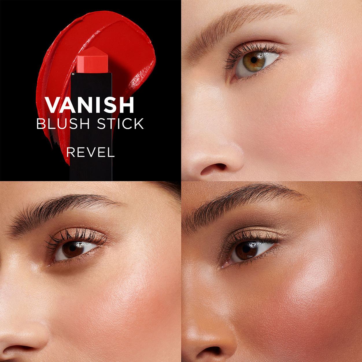 Model image of Hourglass Vanish Blush Stick variant: Revel
