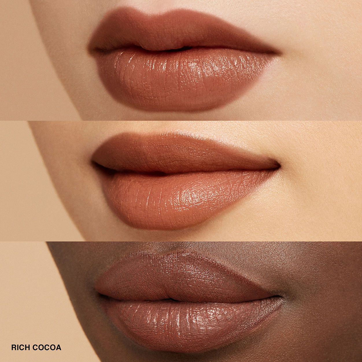 Model image of Bobbi Brown Crushed Lip Color variant: Rich Cocoa