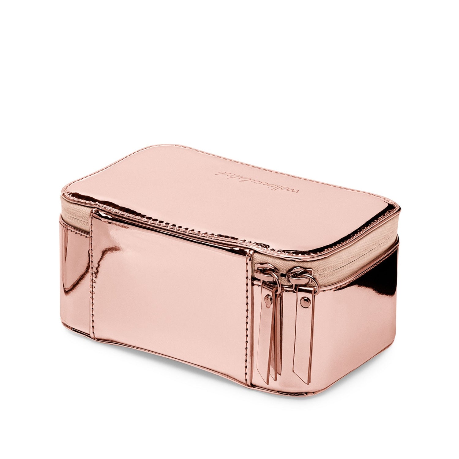 Lifestyle image of Wellinsulated Performance Mini Travel Case variant: Rose Gold