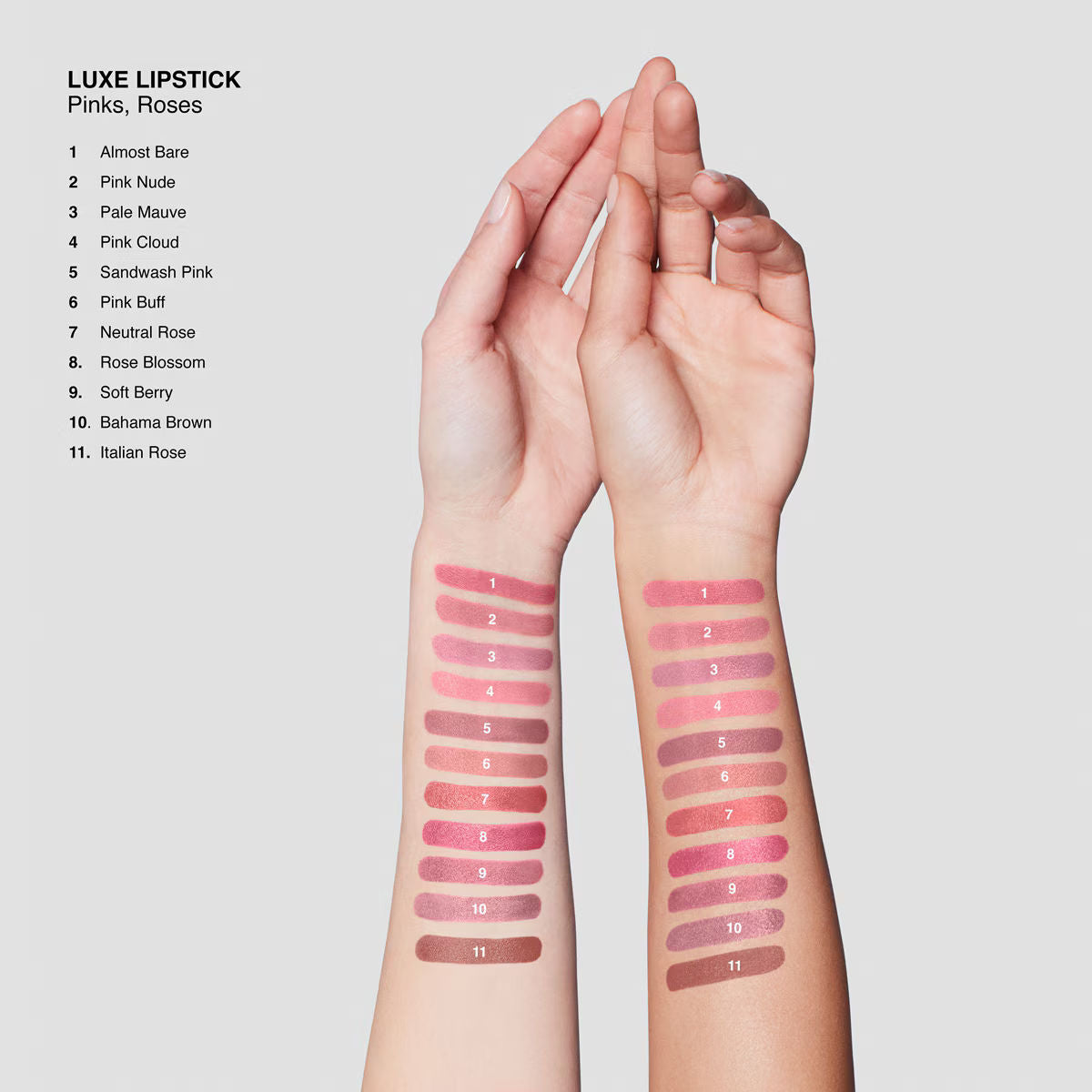 Swatch image of Bobbi Brown Luxe Lipstick variant: Sandwash Pink
