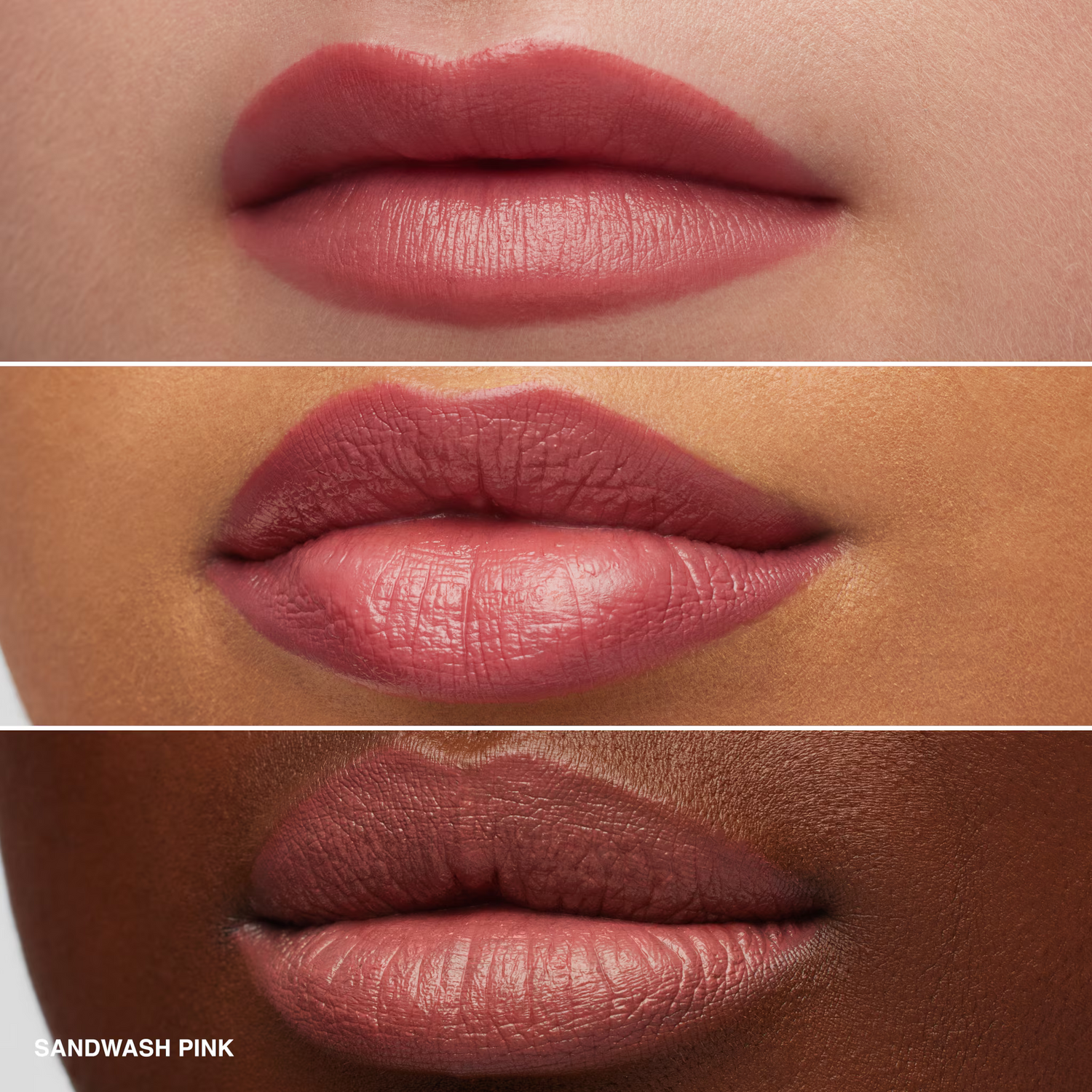 Model image of Bobbi Brown Luxe Lipstick variant: Sandwash Pink