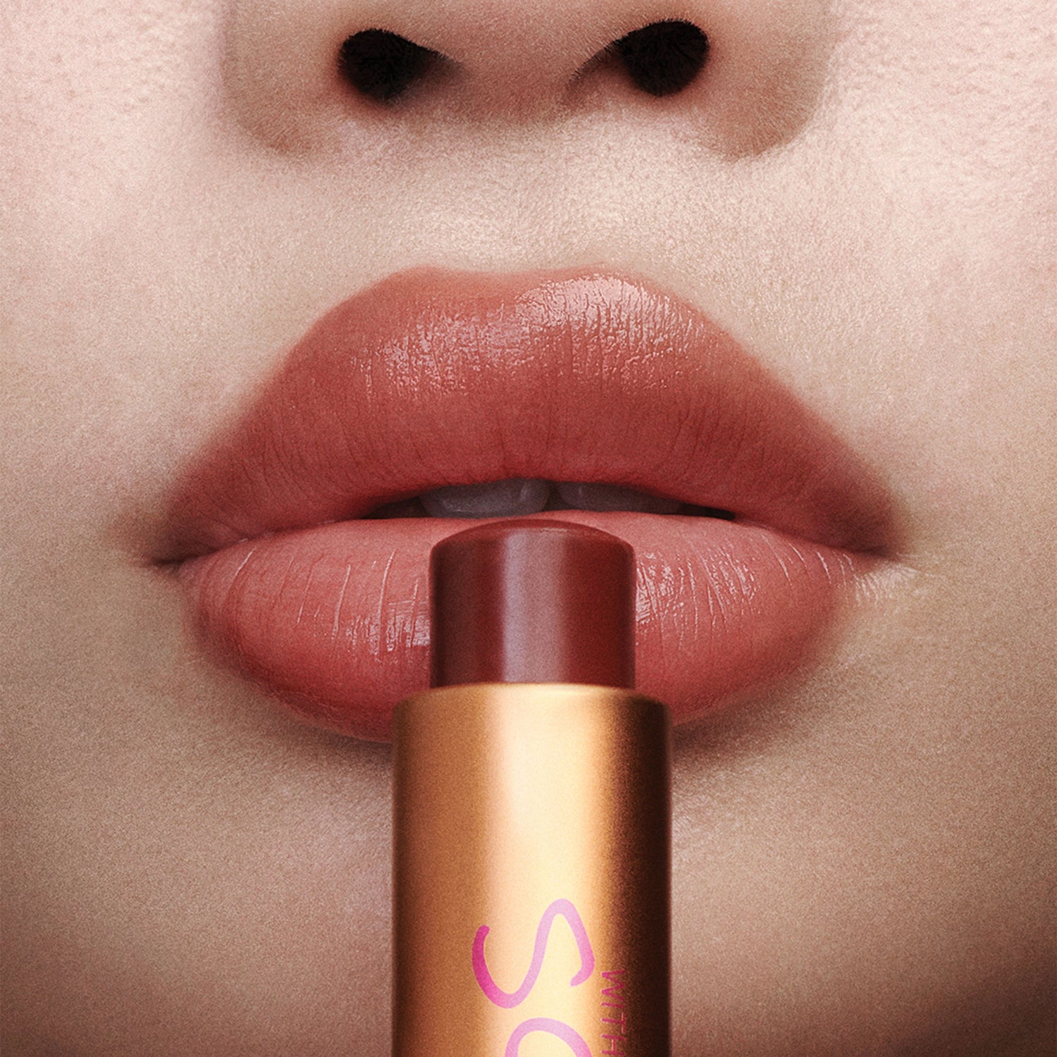 Model image of Augustinus Bader x Sofia Coppola The Tinted Balm variant: Shade 3