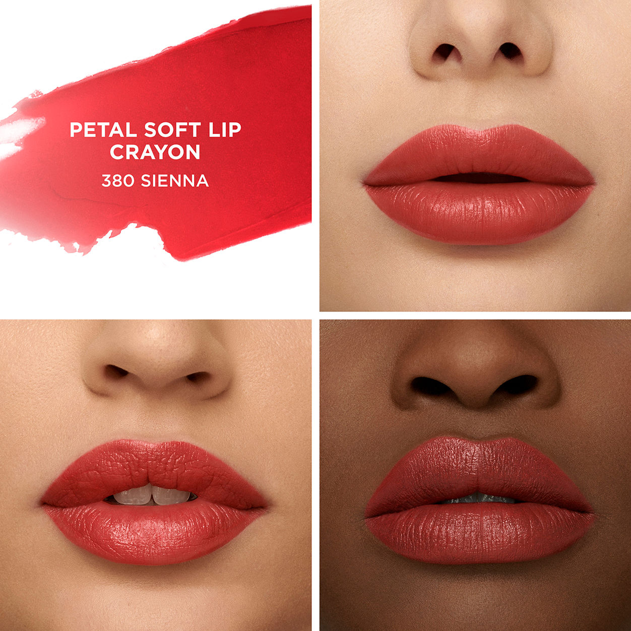 Model image of Laura Mercier Petal Soft Lip variant: Sienna