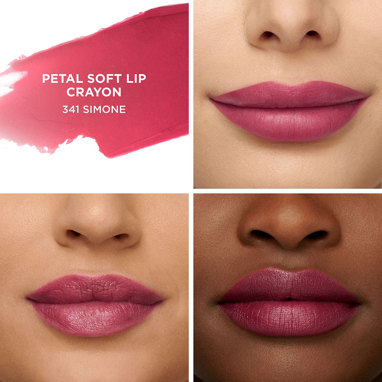 Model image of Laura Mercier Petal Soft Lip variant: Simone