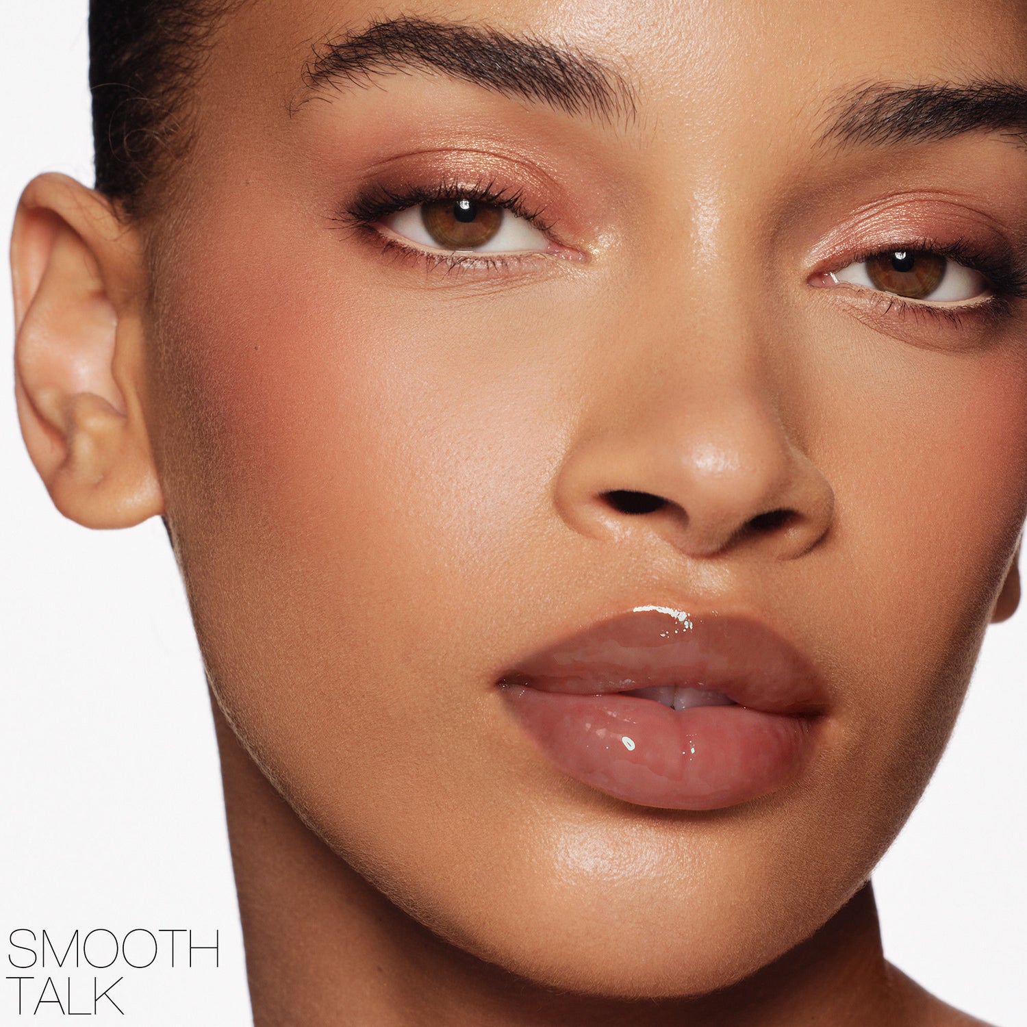 Model image of Nars Afterglow Lip Shine variant: Smooth Talk