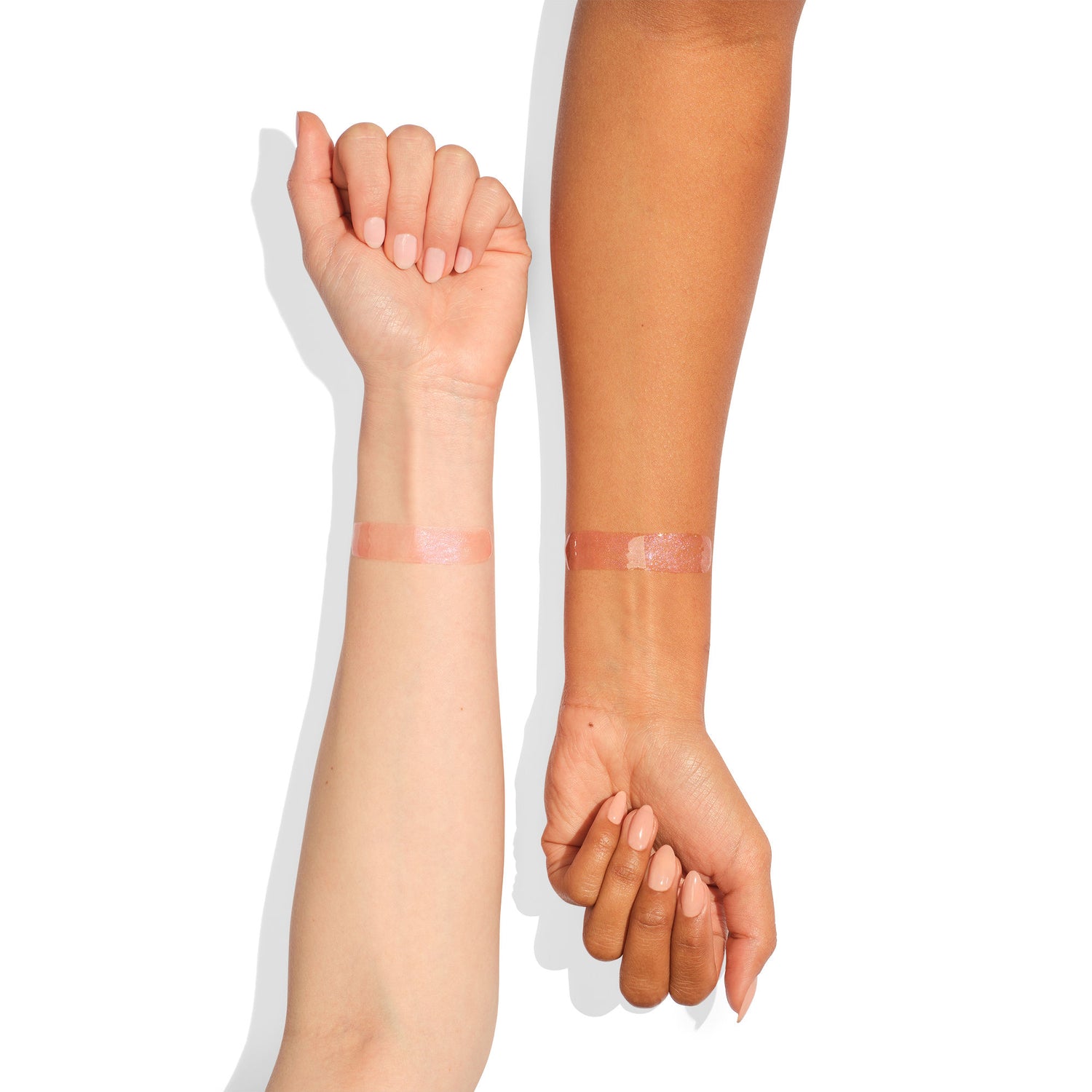 An arm swatch of Charlotte Tilbury Pillow Talk Big Lip Plumpgasm variant: Strawberry Chocolate (Limited Edition)