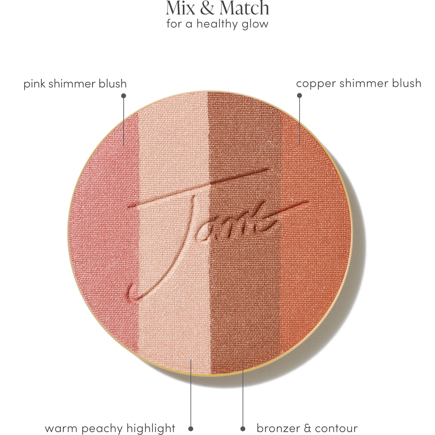 Image of an open PureBronze Shimmer Bronzer Refill variant: Sunbeam