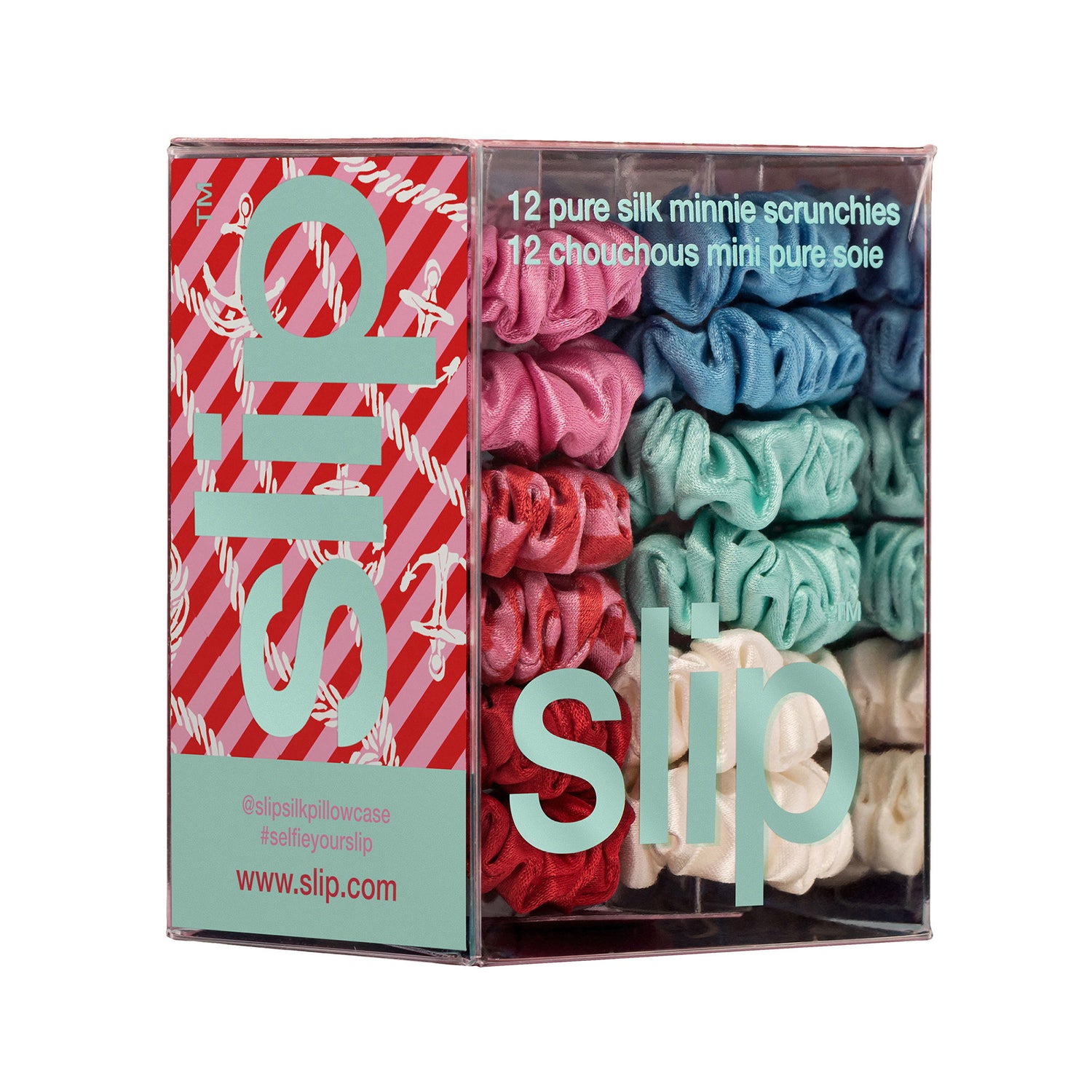 Image of the Slip Pure Silk Minnie Scrunchies variant: Sundown (Limited Edition) box