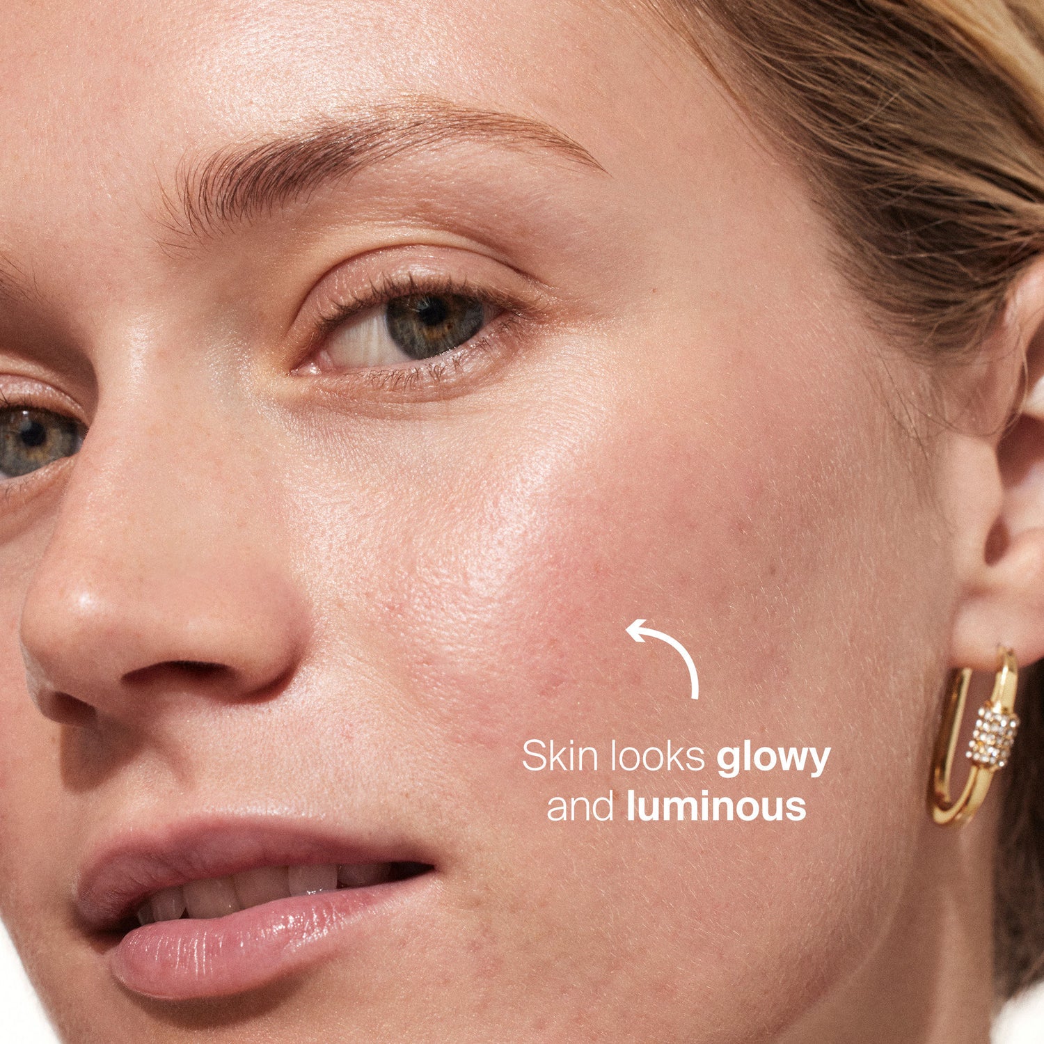 Model image of Supergoop! Glowscreen SPF 40 variant: Sunrise - 1.7 oz