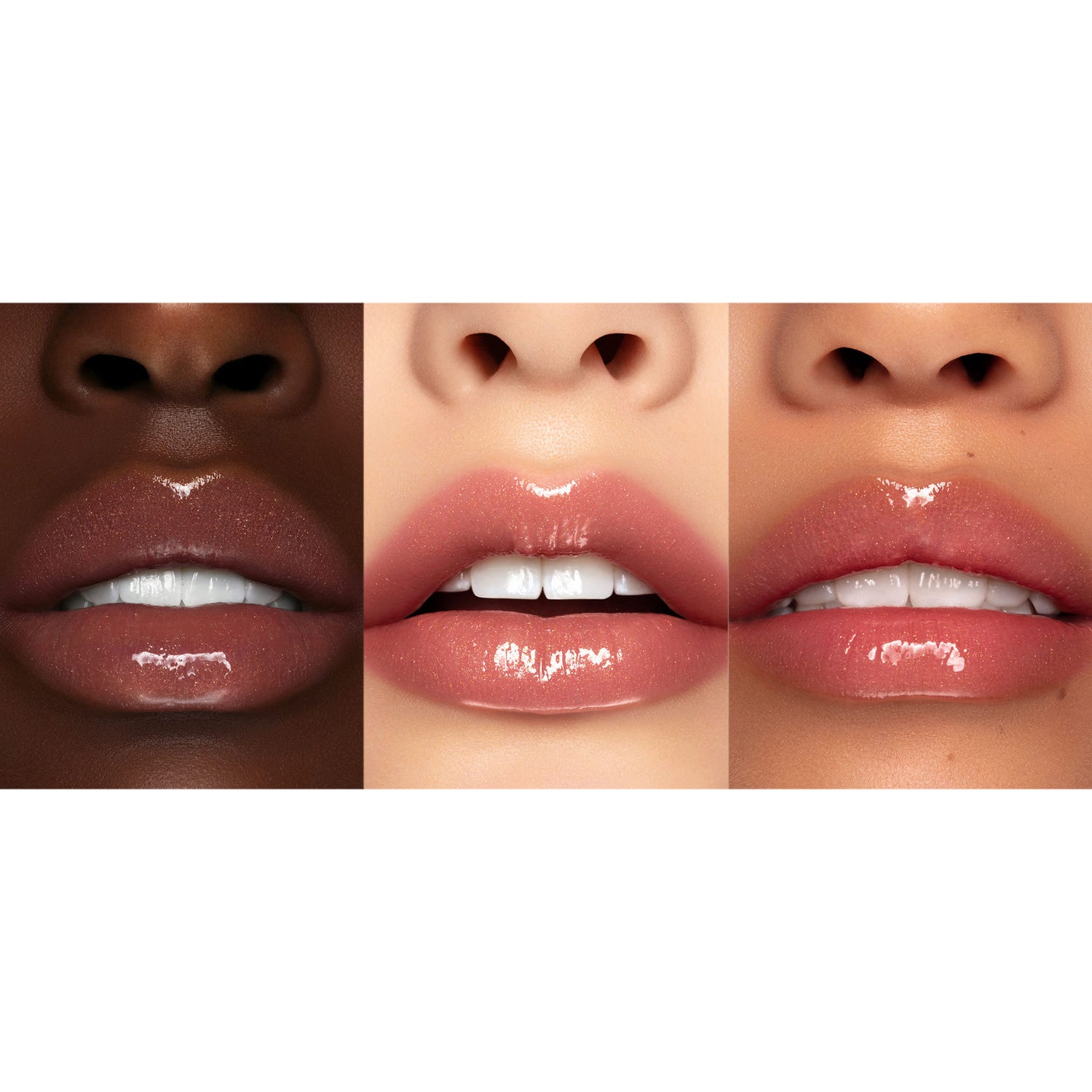 Model image of Pat McGrath Labs Lust Gloss variant: Sunset Rose