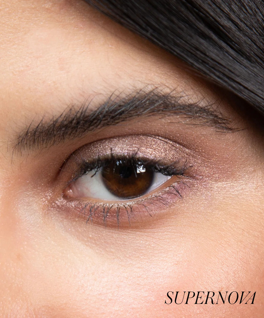 Model image of RMS Beauty Eyelights Cream Eyeshadow variant: Supernova