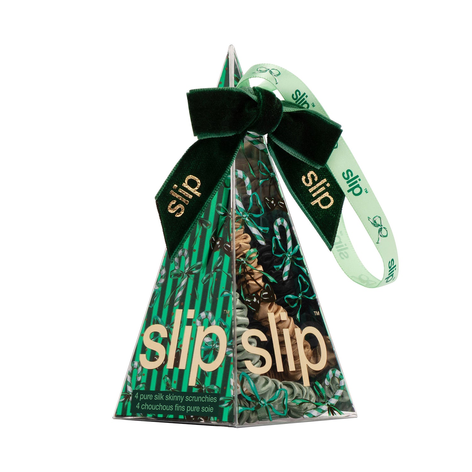 Image of the Slip Pure Silk Skinny Scrunchie Ornament (Limited Edition) variant: Sweetie Pie box